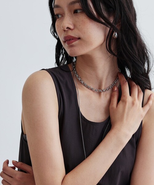 GALLEST（ギャレスト）の「デザインチェーンネックレス（ネックレス・レディース・シルバー・00）」の7枚目の写真