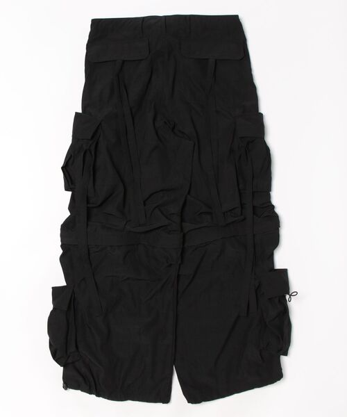 XU（エックスユー）の「【XU】2way nylon cargo pants（カーゴパンツ・メンズ・ブラック・ONE SIZE）」の2枚目の写真