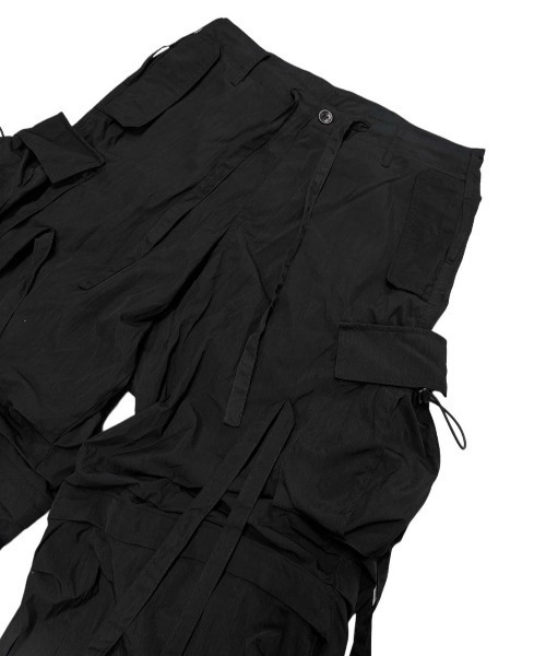 XU（エックスユー）の「【XU】2way nylon cargo pants（カーゴパンツ・メンズ・ブラック・ONE SIZE）」の7枚目の写真