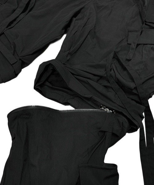 【MODERNIF】Nylon 2way cargo pants modernif (モダンイフ) - ナイロンカットカーゴツーウェイパンツ