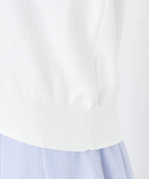 a.v.v（アーヴェヴェ）の「【接触冷感/UVカット/洗える】Vネック美ラクるサマーカーディガン（カーディガン/ボレロ・レディース・グレー系その他/ブラック/ホワイト/ブルー・36/38/40）」の17枚目の写真