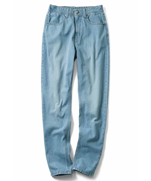 Live in comfort(リブインコンフォート)の「【低身長/高身長サイズあり】リブ イン コンフォート 大人デニムの新定番!軽やかにはけるざっくりキャロパードライトデニム(デニムパンツ・レディース・ライトブルー/ブルー/インディゴブルー・8/7/6/9/5/4/3/14/12/11/10/1/13/2)」の2枚目の写真
