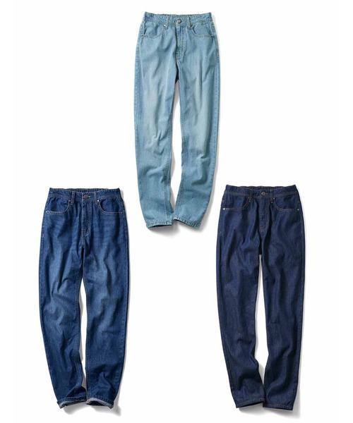 Live in comfort(リブインコンフォート)の「【低身長/高身長サイズあり】リブ イン コンフォート 大人デニムの新定番!軽やかにはけるざっくりキャロパードライトデニム(デニムパンツ・レディース・ライトブルー/ブルー/インディゴブルー・8/7/6/9/5/4/3/14/12/11/10/1/13/2)」の7枚目の写真