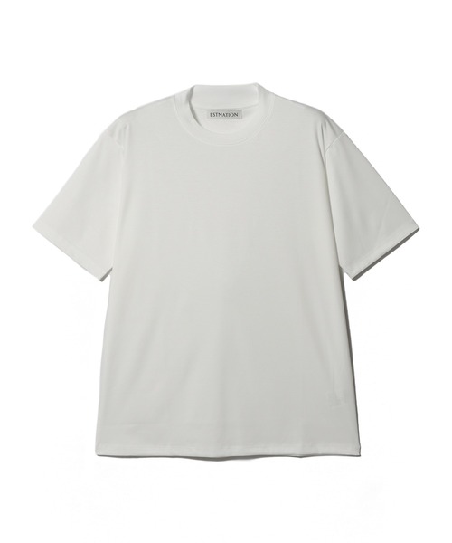 ESTNATION（エストネーション）の「ESTNATION / ハイバックネックカットソー＜ディオラマ＞（Tシャツ/カットソー・メンズ・ブラック/ホワイト・SMALL/MEDIUM/LARGE/X-LARGE）」の16枚目の写真