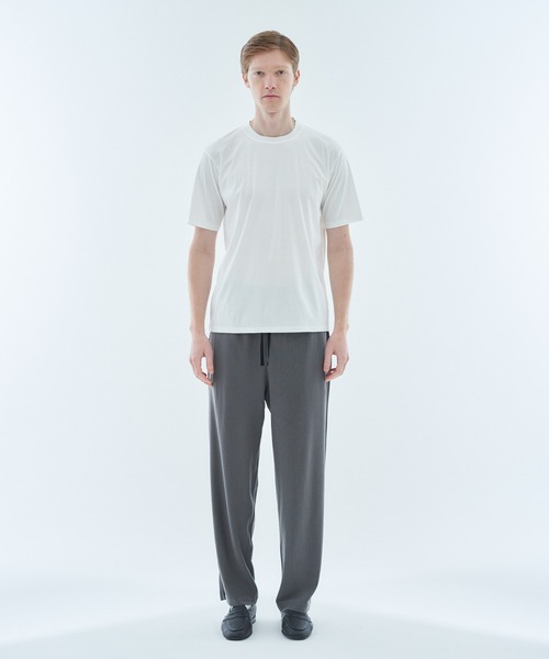 ESTNATION（エストネーション）の「ESTNATION / ハイバックネックカットソー＜ディオラマ＞（Tシャツ/カットソー・メンズ・ブラック/ホワイト・SMALL/MEDIUM/LARGE/X-LARGE）」の15枚目の写真