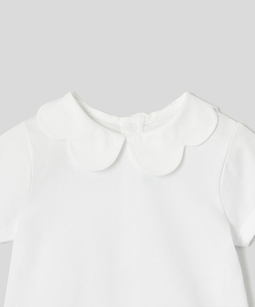 jacadi（ジャカディ）の「Tシャツ（Tシャツ/カットソー・キッズ・ベビーピンク/ホワイト・88/96/74/81）」の4枚目の写真