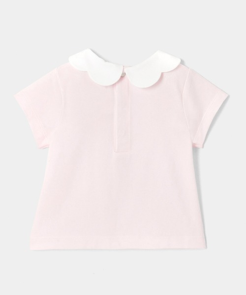 jacadi（ジャカディ）の「Tシャツ（Tシャツ/カットソー・キッズ・ベビーピンク/ホワイト・88/96/74/81）」の6枚目の写真