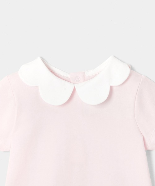 jacadi（ジャカディ）の「Tシャツ（Tシャツ/カットソー・キッズ・ベビーピンク/ホワイト・88/96/74/81）」の7枚目の写真