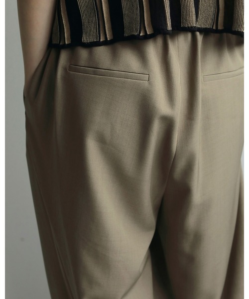 anuke（アンヌーク）の「Pintuck Wide Pants（その他パンツ・レディース・ブラック/ブラウン/ベージュ・36inch/38inch）」の12枚目の写真