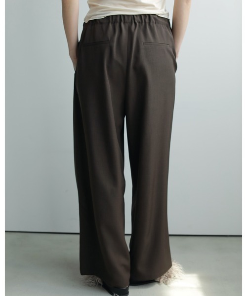 anuke（アンヌーク）の「Pintuck Wide Pants（その他パンツ・レディース・ブラック/ブラウン/ベージュ・36inch/38inch）」の14枚目の写真