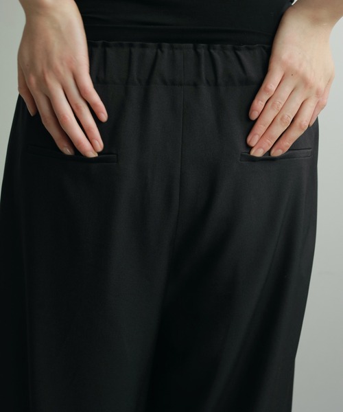 anuke（アンヌーク）の「Pintuck Wide Pants（その他パンツ・レディース・ブラック/ブラウン/ベージュ・36inch/38inch）」の19枚目の写真