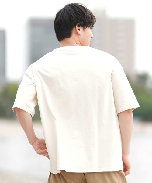 ムラサキスポーツ（ムラサキスポーツ）の「【ムラサキスポーツ限定】DEAR LAUREL × JACSON MATISSE LA JACSON Tシャツ DL25S-JM02（Tシャツ/カットソー・メンズ・ブラウン/パープル/オフホワイト/チャコールグレー・M/L/XL）」の7枚目の写真