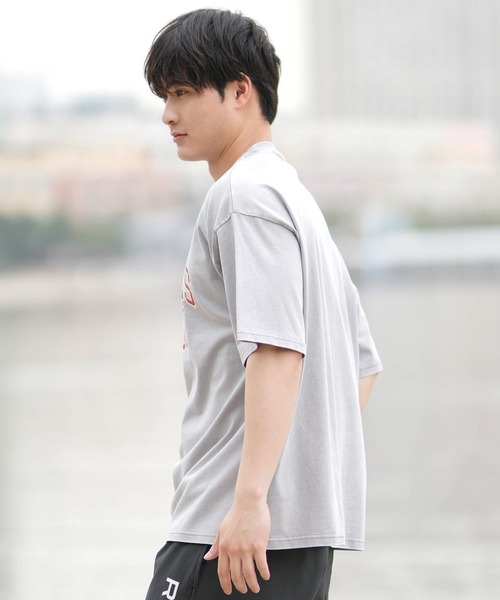 ムラサキスポーツ（ムラサキスポーツ）の「【ムラサキスポーツ限定】DEAR LAUREL × JACSON MATISSE LA JACSON Tシャツ DL25S-JM02（Tシャツ/カットソー・メンズ・ブラウン/パープル/オフホワイト/チャコールグレー・M/L/XL）」の12枚目の写真