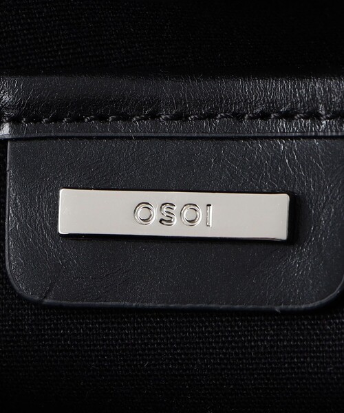 OSOI（オソイ）の「＜OSOI＞SHOULDER BROCLEMINI バッグ（ショルダーバッグ・レディース・ブラック/ダークブラウン・FREE）」の13枚目の写真
