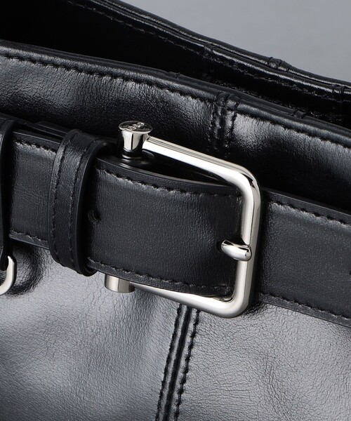 OSOI（オソイ）の「＜OSOI＞SHOULDER BROCLEMINI バッグ（ショルダーバッグ・レディース・ブラック/ダークブラウン・FREE）」の14枚目の写真