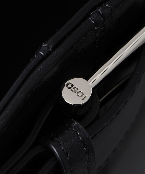OSOI（オソイ）の「＜OSOI＞SHOULDER BROCLEMINI バッグ（ショルダーバッグ・レディース・ブラック/ダークブラウン・FREE）」の15枚目の写真
