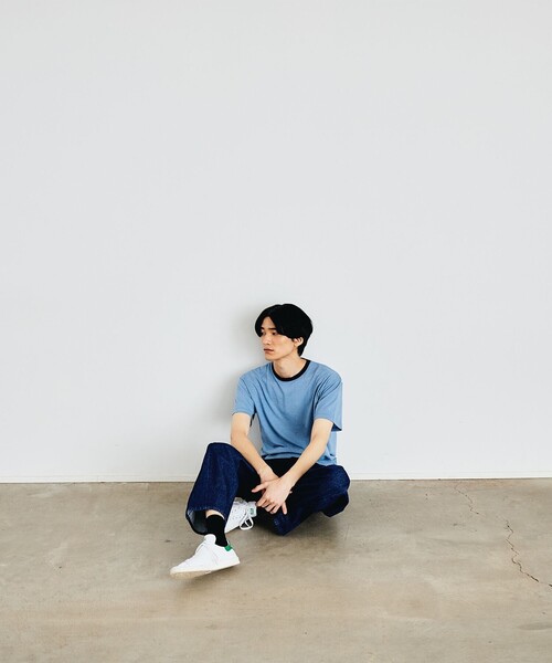 City Ambient Products(シティアンビエントプロダクツ)の「City Ambient Products: T/C/R コンパクト リンガー Tシャツ(Tシャツ/カットソー・メンズ・サックスブルー/ライトグレー/レッド・SMALL/MEDIUM/LARGE)」の4枚目の写真