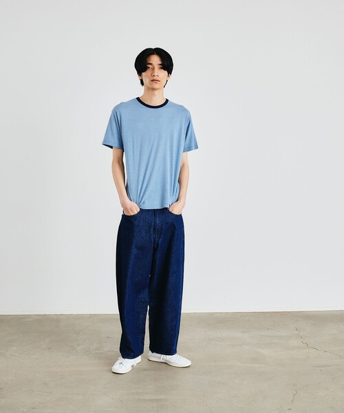 City Ambient Products(シティアンビエントプロダクツ)の「City Ambient Products: T/C/R コンパクト リンガー Tシャツ(Tシャツ/カットソー・メンズ・サックスブルー/ライトグレー/レッド・SMALL/MEDIUM/LARGE)」の6枚目の写真