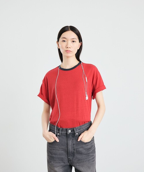 City Ambient Products(シティアンビエントプロダクツ)の「City Ambient Products: T/C/R コンパクト リンガー Tシャツ(Tシャツ/カットソー・メンズ・サックスブルー/ライトグレー/レッド・SMALL/MEDIUM/LARGE)」の11枚目の写真