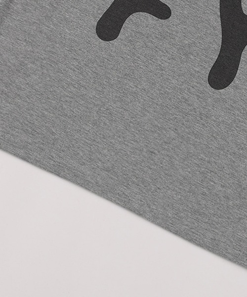 FANCY CLUB（ファンシークラブ）の「FANCY CLUB/ファンシークラブ I LOVE FY TEE Tシャツ（Tシャツ/カットソー・レディース・グレー/ホワイト・ONE SIZE）」の13枚目の写真