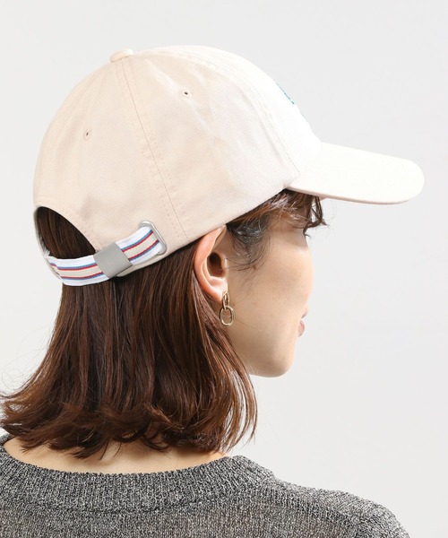 studio CLIP（スタディオクリップ）の「【抗菌防臭】サマーPOPロゴキャップ（キャップ・レディース・ベージュ/ネイビー/グリーン/オフホワイト・FREE）」の8枚目の写真