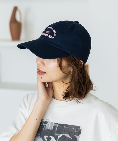 studio CLIP（スタディオクリップ）の「【抗菌防臭】サマーPOPロゴキャップ（キャップ・レディース・ベージュ/ネイビー/グリーン/オフホワイト・FREE）」の19枚目の写真