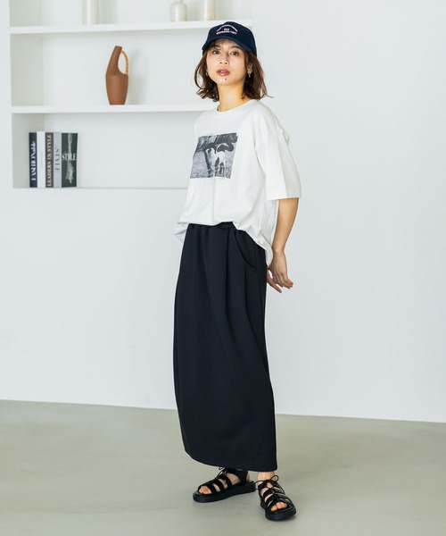 studio CLIP（スタディオクリップ）の「【抗菌防臭】サマーPOPロゴキャップ（キャップ・レディース・ベージュ/ネイビー/グリーン/オフホワイト・FREE）」の22枚目の写真