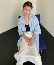 LONSLAN（ロンスラン）の「【LONSLAN】ライトコットン ボリュームシャツ CHLONW25s050（シャツ/ブラウス）」