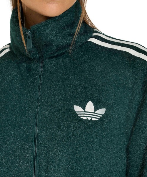 adidas(アディダス)の「adidas MOHAIR FIREBIRD TRACK TOP / アディダス モヘア ファイヤーバード トラック トップ(その他アウター・レディース・グリーン・L/M/S)」の4枚目の写真