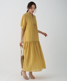 Elura | 華やかワッシャーワンピース/451702(ワンピース)