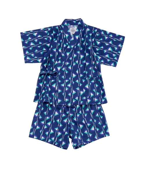 Ocean&Ground（オーシャン&グラウンド）の「BOY'S甚平ｽｰﾂ（浴衣・キッズ・ブルー系その他/レッド・100/110/120/130/140/90）」の2枚目の写真