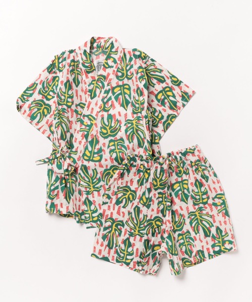 Ocean&Ground（オーシャン&グラウンド）の「BOY'S甚平ｽｰﾂ（浴衣・キッズ・ブルー系その他/レッド・100/110/120/130/140/90）」の3枚目の写真