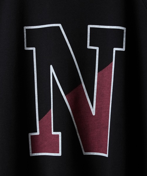 NUMBER (N)INE ナンバーナイン プリントロゴ スウェット N-LOGO PRINTED S/S SWEATSHIRT / エヌ ロゴ プリント 半袖
