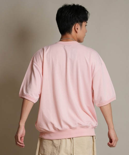 ムラサキスポーツ(ムラサキスポーツ)の「【ムラサキスポーツ限定】DEAR LAUREL/ディアローレル 半袖Tシャツ スウェット D25F-2101(Tシャツ/カットソー・メンズ・ピンク/ブラック/ネイビー・L/M)」の11枚目の写真