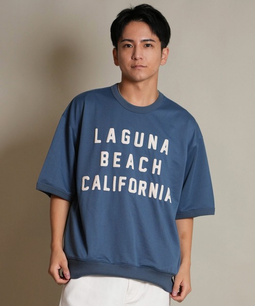 ムラサキスポーツ(ムラサキスポーツ)の「【ムラサキスポーツ限定】DEAR LAUREL/ディアローレル 半袖Tシャツ スウェット D25F-2101(Tシャツ/カットソー・メンズ・ピンク/ブラック/ネイビー・L/M)」の20枚目の写真