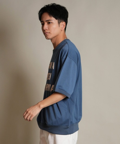 ムラサキスポーツ(ムラサキスポーツ)の「【ムラサキスポーツ限定】DEAR LAUREL/ディアローレル 半袖Tシャツ スウェット D25F-2101(Tシャツ/カットソー・メンズ・ピンク/ブラック/ネイビー・L/M)」の19枚目の写真