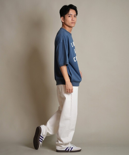 ムラサキスポーツ(ムラサキスポーツ)の「【ムラサキスポーツ限定】DEAR LAUREL/ディアローレル 半袖Tシャツ スウェット D25F-2101(Tシャツ/カットソー・メンズ・ピンク/ブラック/ネイビー・L/M)」の15枚目の写真