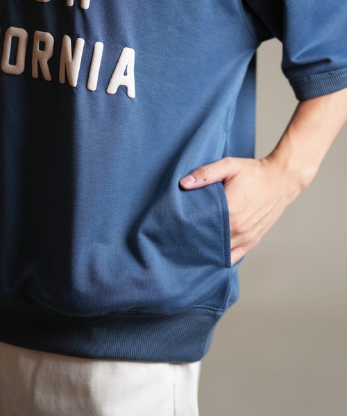 ムラサキスポーツ(ムラサキスポーツ)の「【ムラサキスポーツ限定】DEAR LAUREL/ディアローレル 半袖Tシャツ スウェット D25F-2101(Tシャツ/カットソー・メンズ・ピンク/ブラック/ネイビー・L/M)」の14枚目の写真
