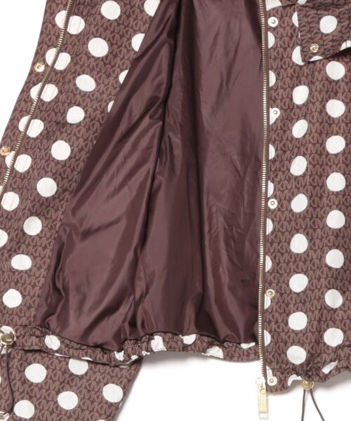 MICHAEL KORS(マイケルコース)の「ポルカドット フーディー(その他アウター・レディース・ブラウン系・XL/L/M/S/XS)」の3枚目の写真