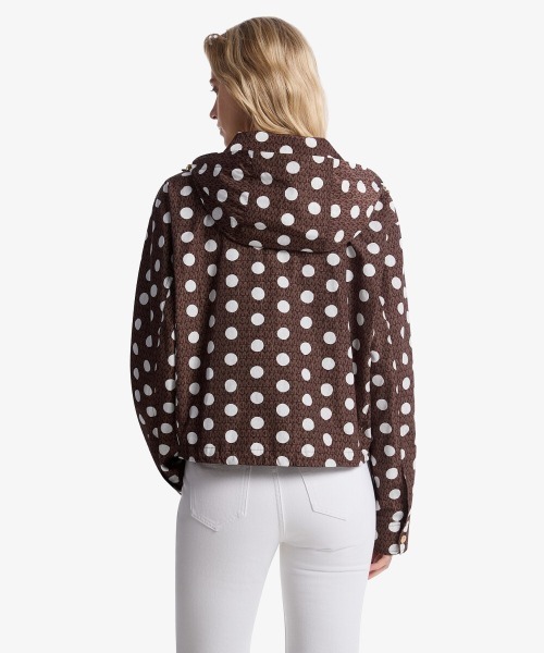 MICHAEL KORS(マイケルコース)の「ポルカドット フーディー(その他アウター・レディース・ブラウン系・XL/L/M/S/XS)」の4枚目の写真