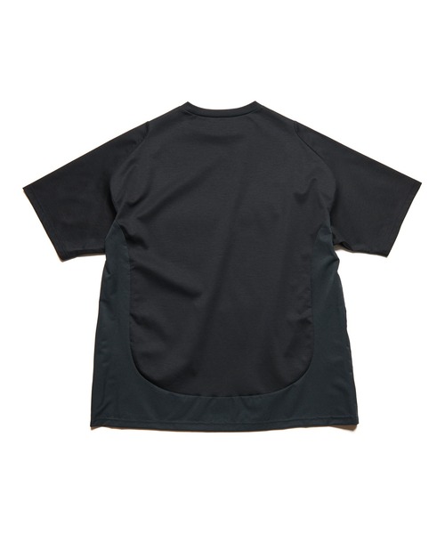 SOPHNET.(ソフネット)の「SUPIMA COTTON WIDE FOOTBALL TEE(Tシャツ/カットソー・メンズ・ホワイト/ブラック・1/2/3/4/5)」の6枚目の写真