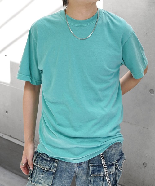 Confirm(コンファーム)の「COMFORT COLORS コンフォートカラー ベーシック 半袖Tシャツ カットソー メンズ レディース(Tシャツ/カットソー・メンズ・ネイビー/ホワイト/グリーン/レッド/ブラック/グレー/チャコールグレー・S/L/XL/M)」の5枚目の写真