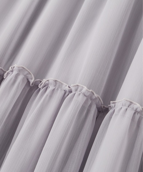 JILL by JILL STUART（ジルバイジルスチュアート）の「◇ホルターネックティアードワンピース（ワンピース・レディース・ホワイト系その他/ベージュ/ブルー・FREE）」の10枚目の写真