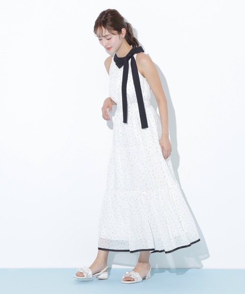 ジルバイジルスチュアートのロングワンピース JILL by JILL STUART（ジルバイジルスチュアート）の「ミックス