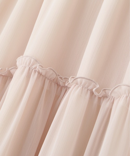 JILL by JILL STUART（ジルバイジルスチュアート）の「◇ホルターネックティアードワンピース（ワンピース・レディース・ホワイト系その他/ベージュ/ブルー・FREE）」の12枚目の写真