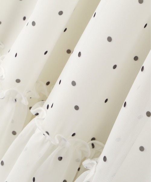 JILL by JILL STUART（ジルバイジルスチュアート）の「◇ホルターネックティアードワンピース（ワンピース・レディース・ホワイト系その他/ベージュ/ブルー・FREE）」の14枚目の写真