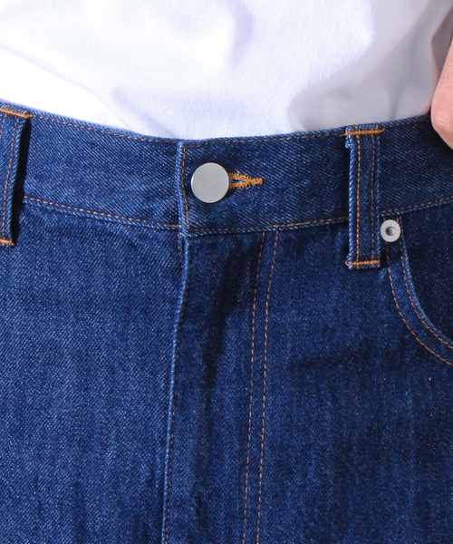 GLOSTER(グロスター)の「【WEB限定】パネル切替バレルデニム(デニムパンツ・メンズ・ブラック/インディゴブルー・マルチサイズ)」の21枚目の写真