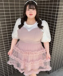 くすみピンク ワンピース チュール サイズ S M L ワンピース(ピンク/桃色系・チュール)ファッション通販 - ZOZOTOWN