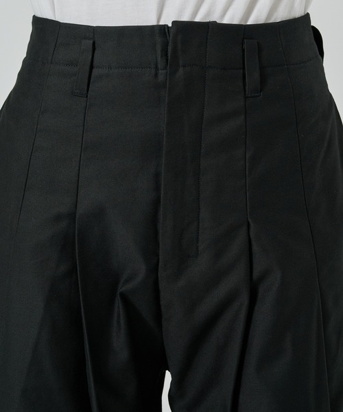 パンツ poohshiesty tuck wide chino pants/2color/2size | F A S H I R U
