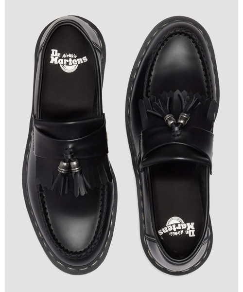 Dr. Martens(ドクターマーチン)の「Dr. Martens/ドクターマーチン ADRIAN グレーステッチ ハードウェア タッセル ローファー 42918001(ローファー・メンズ・ブラック・UK3/UK11/UK5/UK4/UK10/UK6/UK7/UK8/UK9/UK12/UK13)」の5枚目の写真